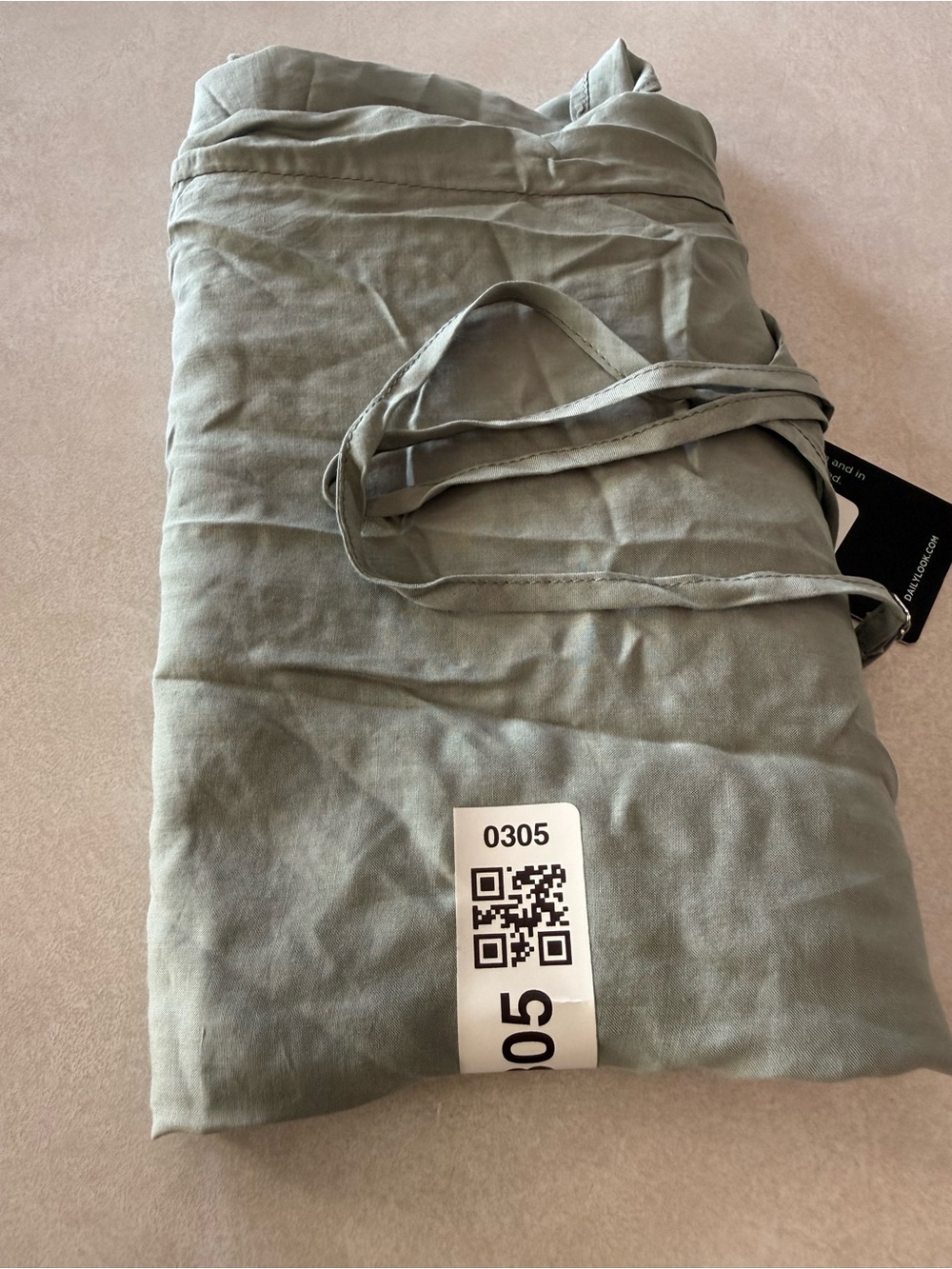 Current Air Olive Seagram Spaghetti Strap Slip Tank Dress - Picture 7 of 7